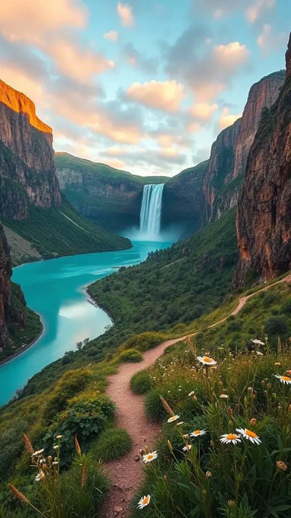 discovering breathtaking natural beauty