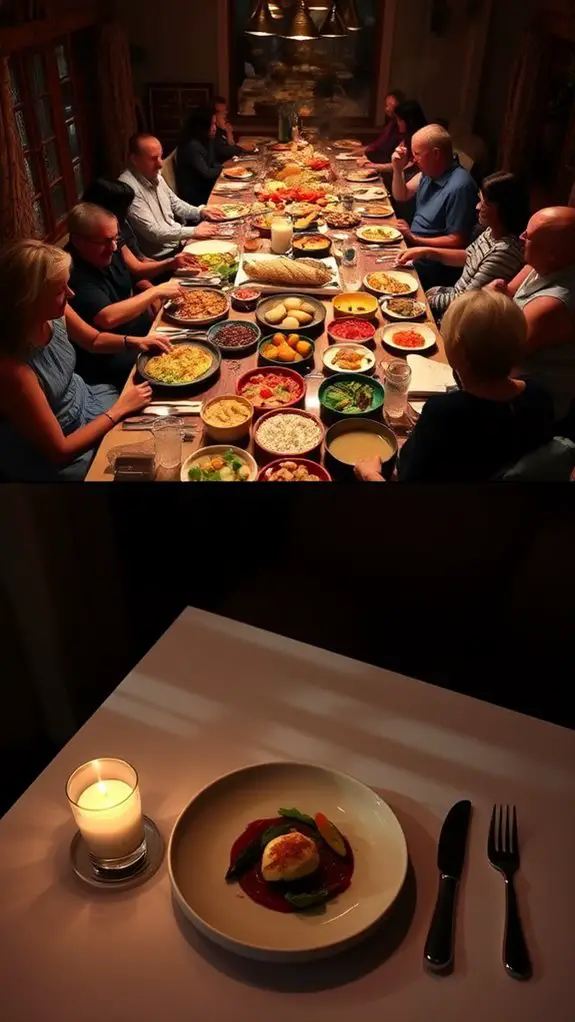 group vs solo dining