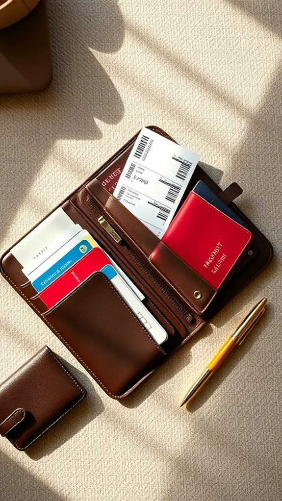 organize travel documents efficiently