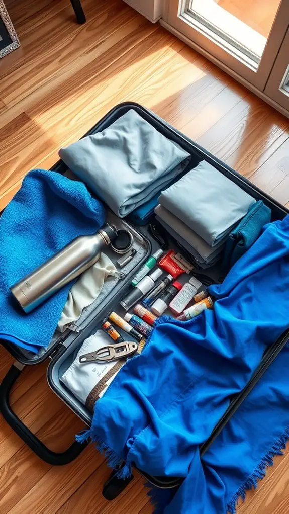 pack versatile essential items