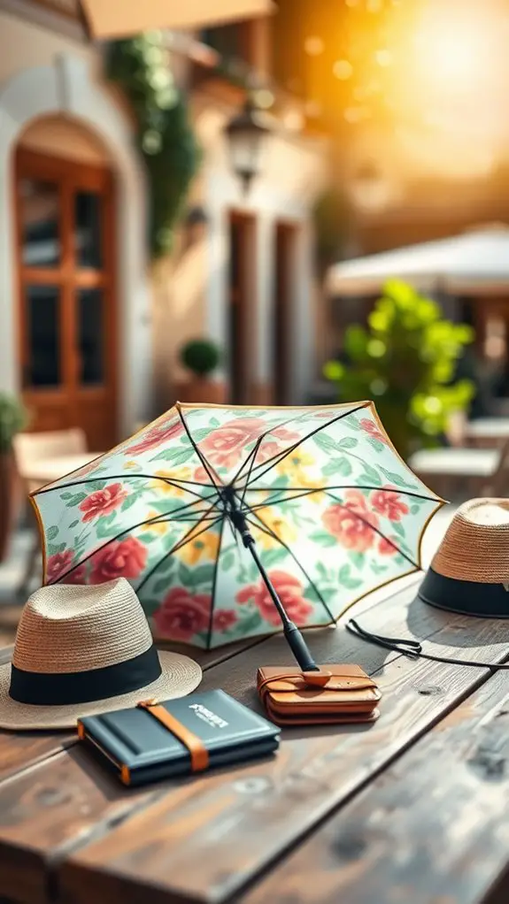 portable rain protection device