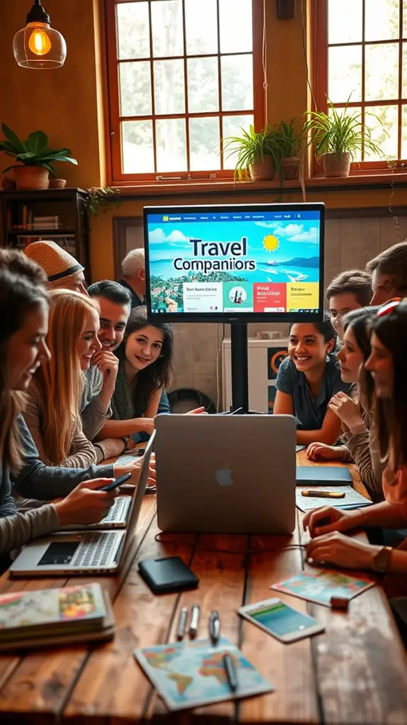 seeking travel partners online