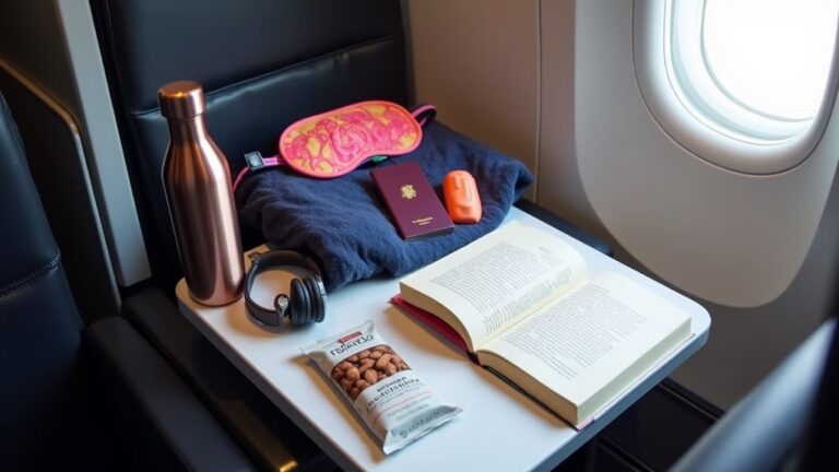 travel essentials for flights